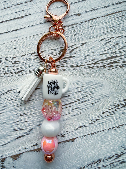 Coffee Cup Keychains
