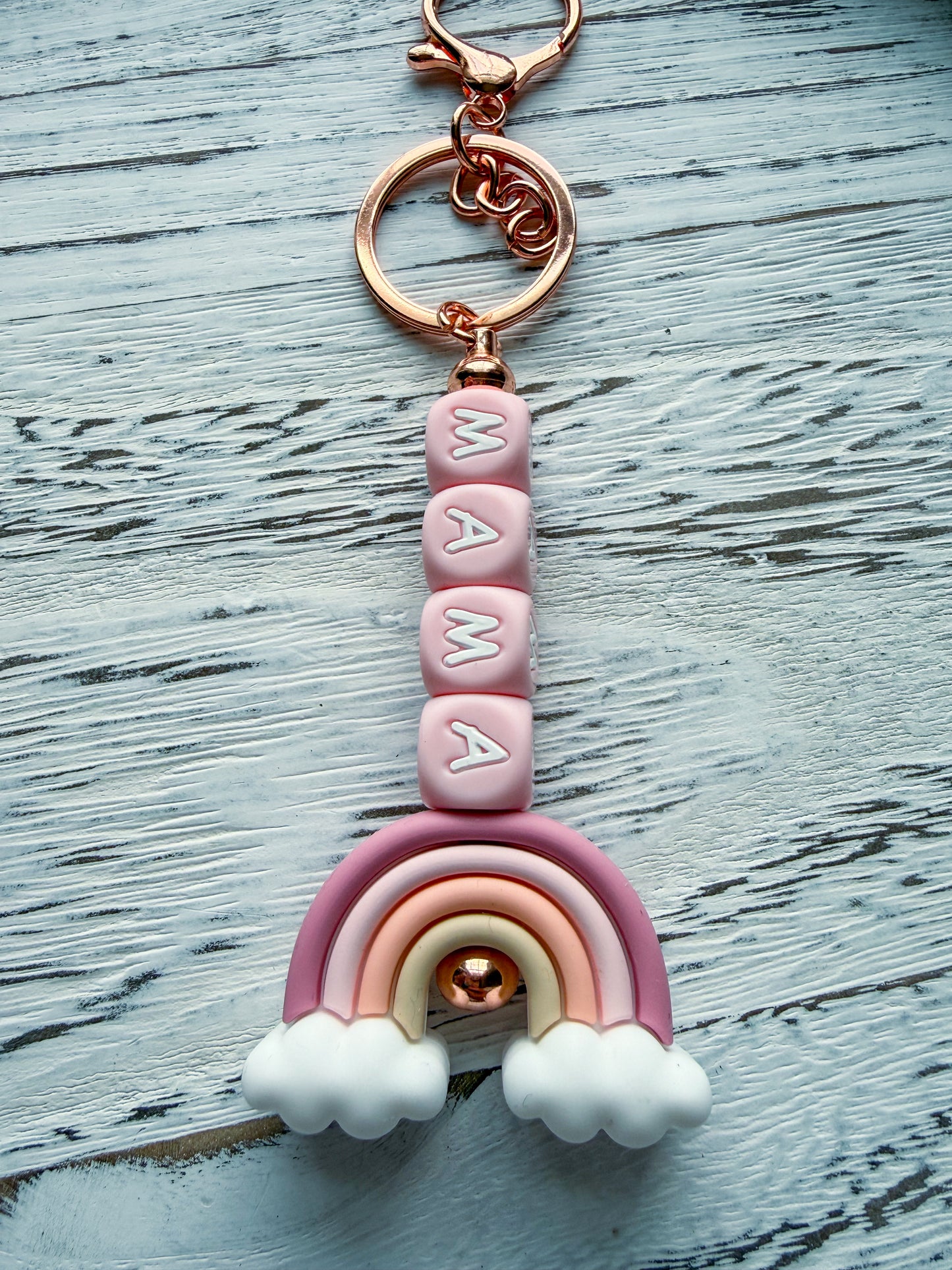 Mama Love Keychains - Rainbow