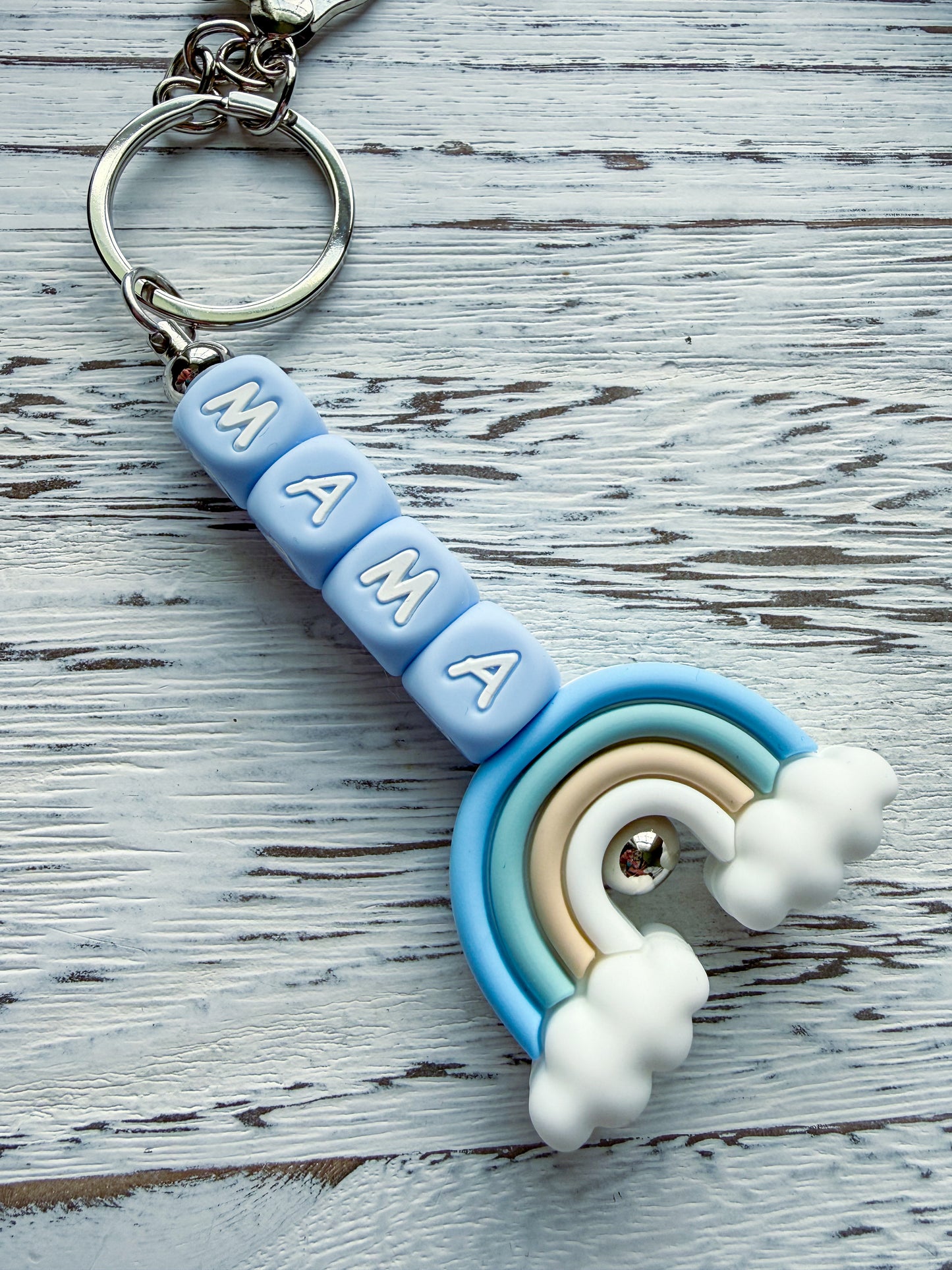 Mama Love Keychains - Rainbow